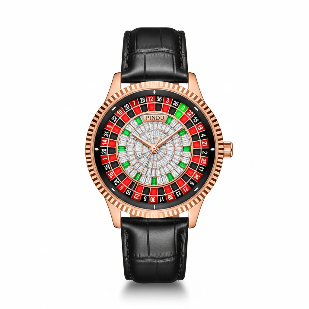 Mechanical Watches Push Button Russian Roulette Game