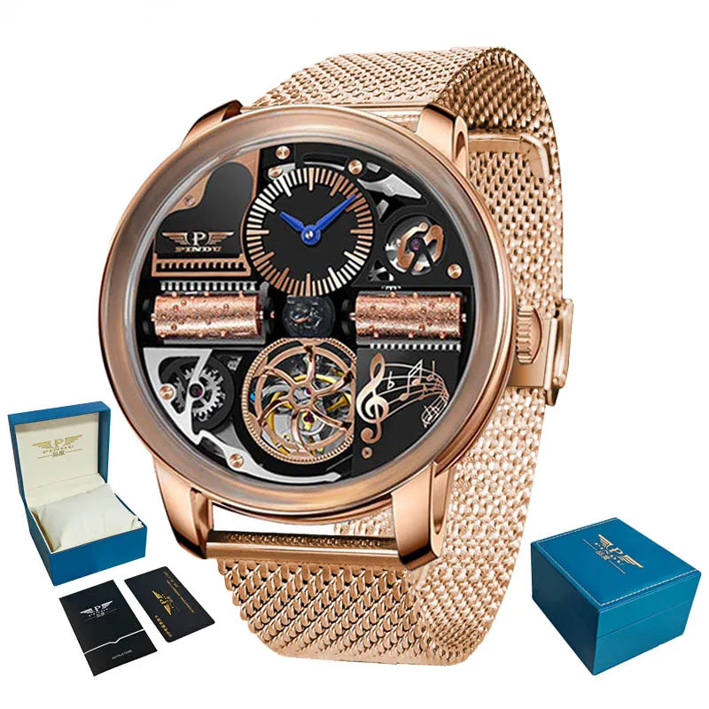 Men Mechanical Watch Godfather Fashionable