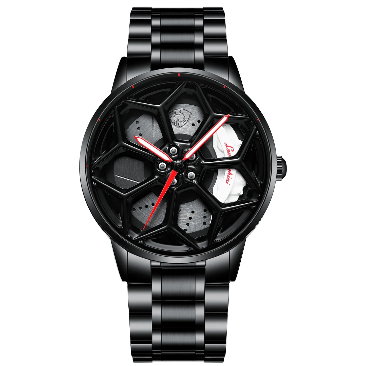SVJ Men's Watch Batch  360 ° Rotating