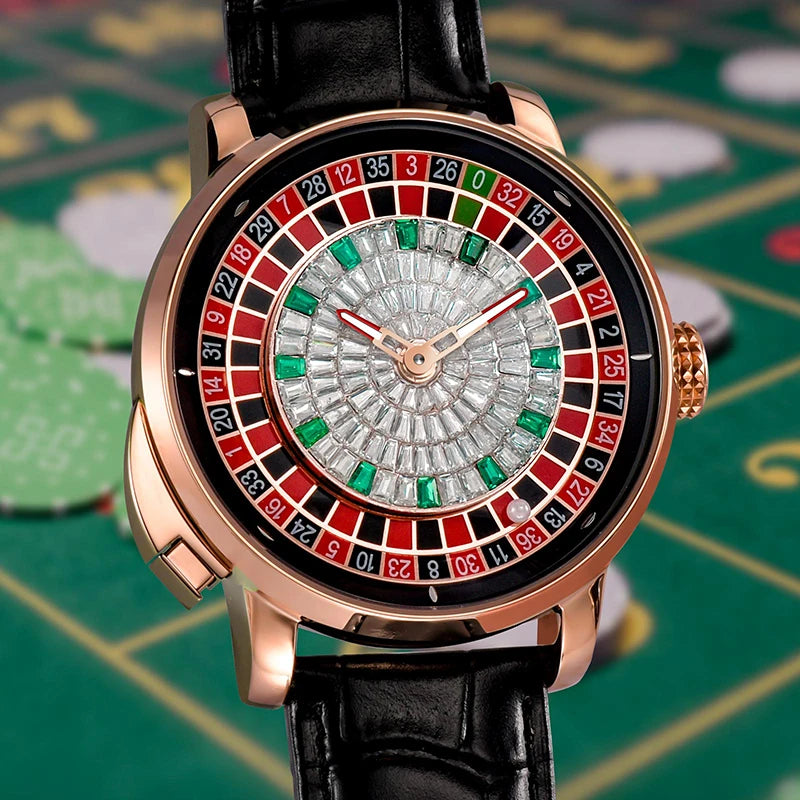Mechanical Watches Push Button Russian Roulette Game