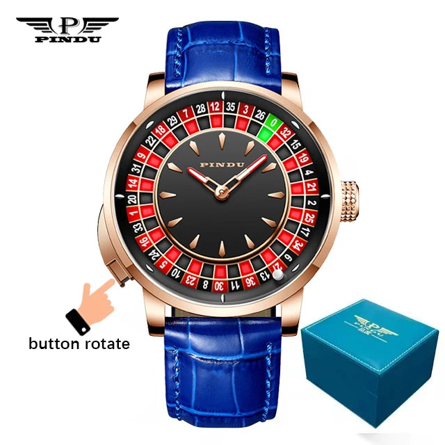 Mechanical Watches Push Button Russian Roulette Game