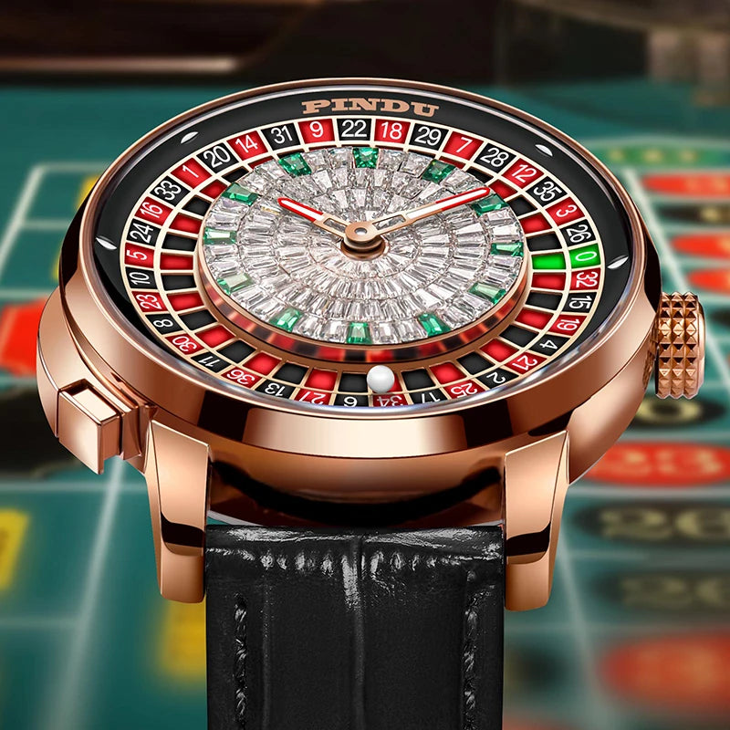 Mechanical Watches Push Button Russian Roulette Game