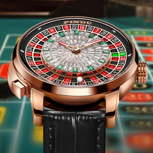 Mechanical Watches Push Button Russian Roulette Game