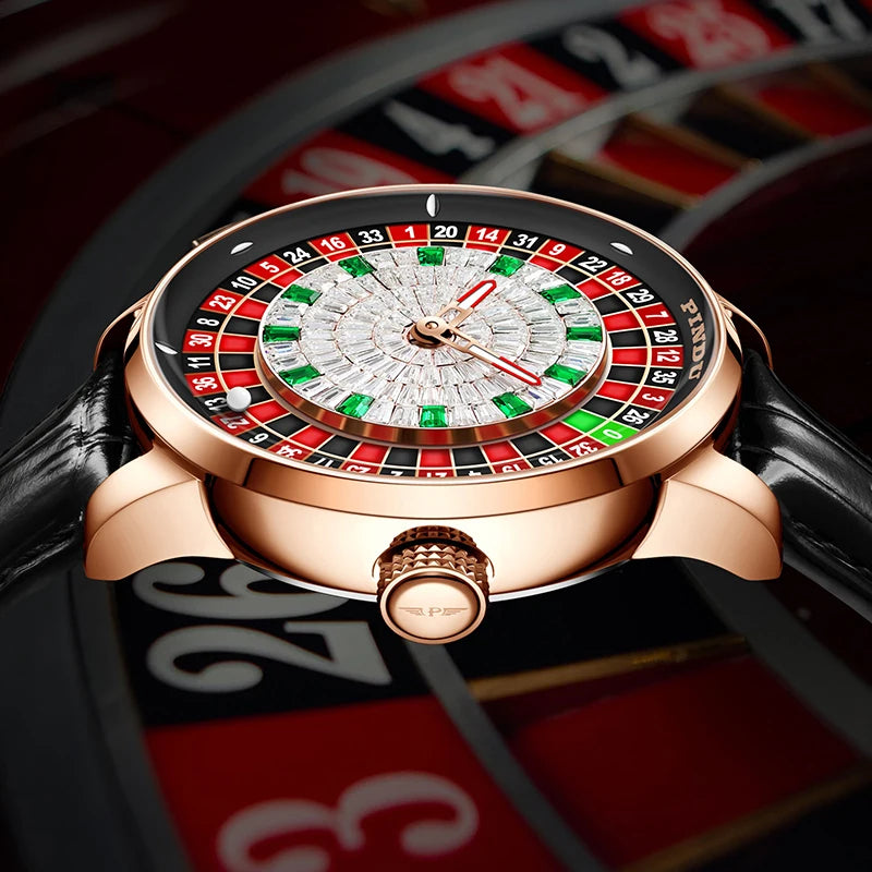 Mechanical Watches Push Button Russian Roulette Game