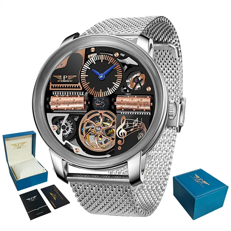 Men Mechanical Watch Godfather Fashionable