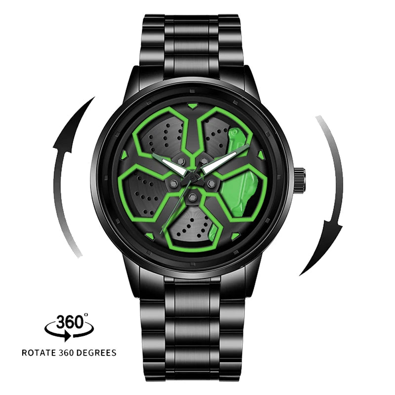 Super Car Rim Spinning Men's Sports 360 Wheel