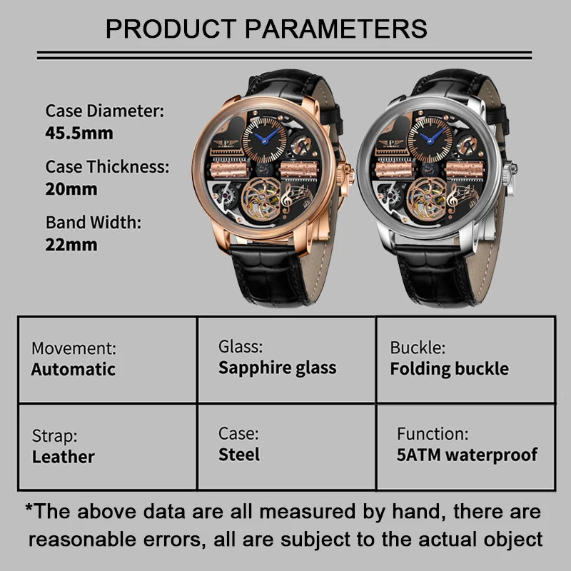 Men Mechanical Watch Godfather Fashionable