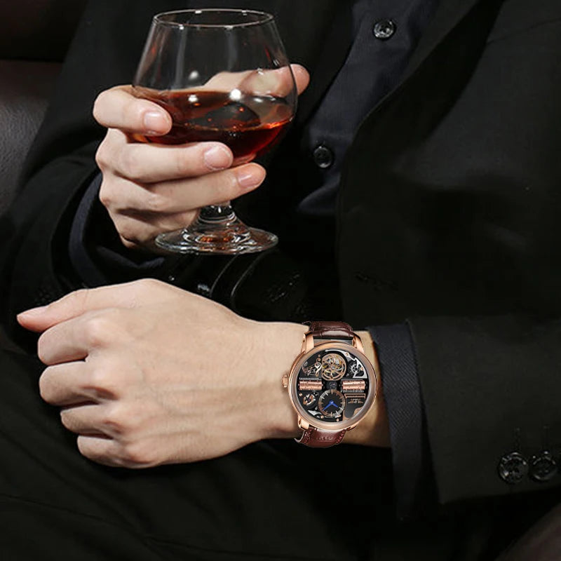 Men Mechanical Watch Godfather Fashionable