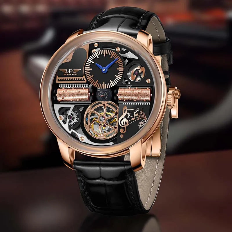 Men Mechanical Watch Godfather Fashionable