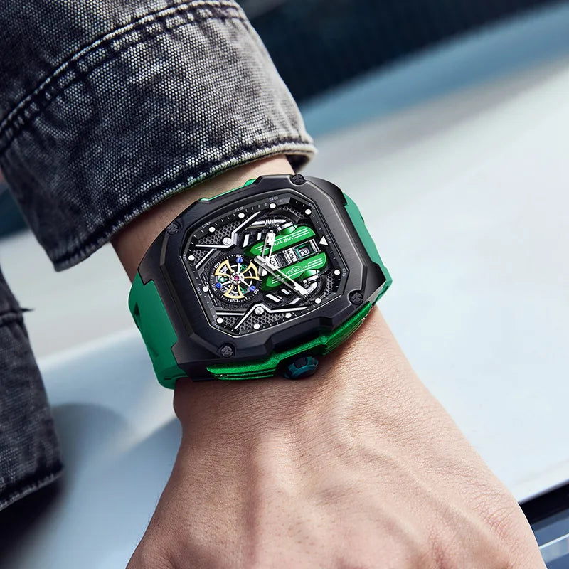Luxury Men's Watch High-end Three-dimensional