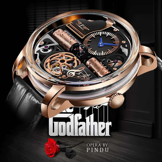 Men Mechanical Watch Godfather Fashionable
