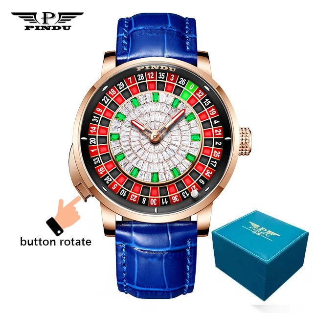 Mechanical Watches Push Button Russian Roulette Game