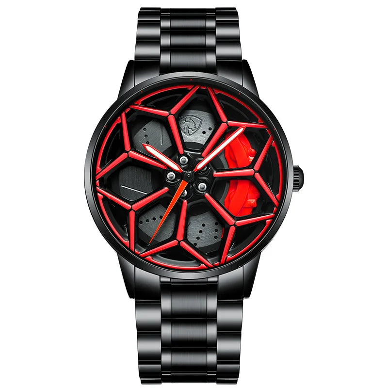 SVJ Men's Watch Batch  360 ° Rotating